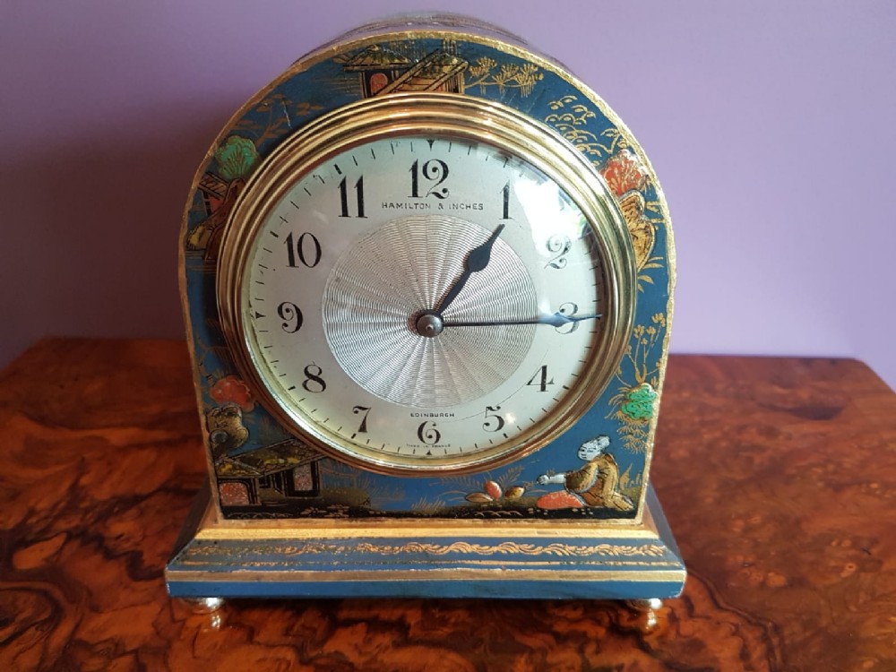 Hamilton and Inches Edinburgh Mantel Clock