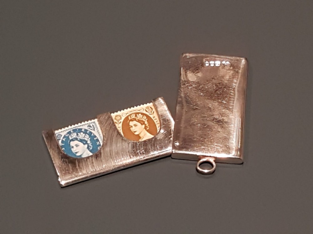 Edwardian Silver Double Stamp Fob