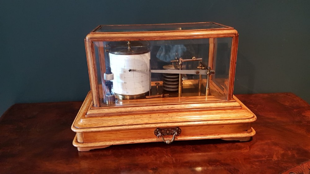 Superior Quality Antique Barograph