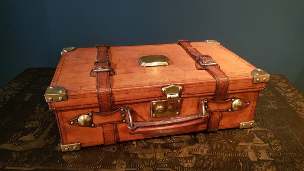 Antique Leather Cartridge Magazine