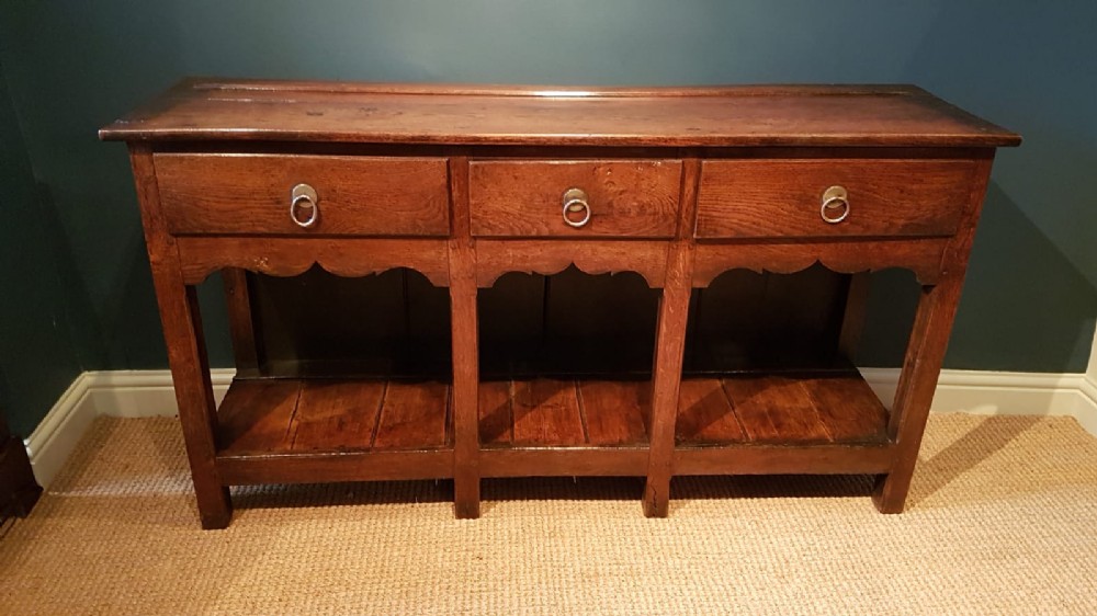 Superb George II Oak Dresser