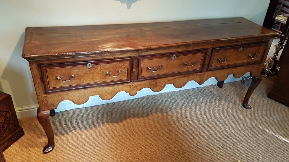 George II Oak Dresser