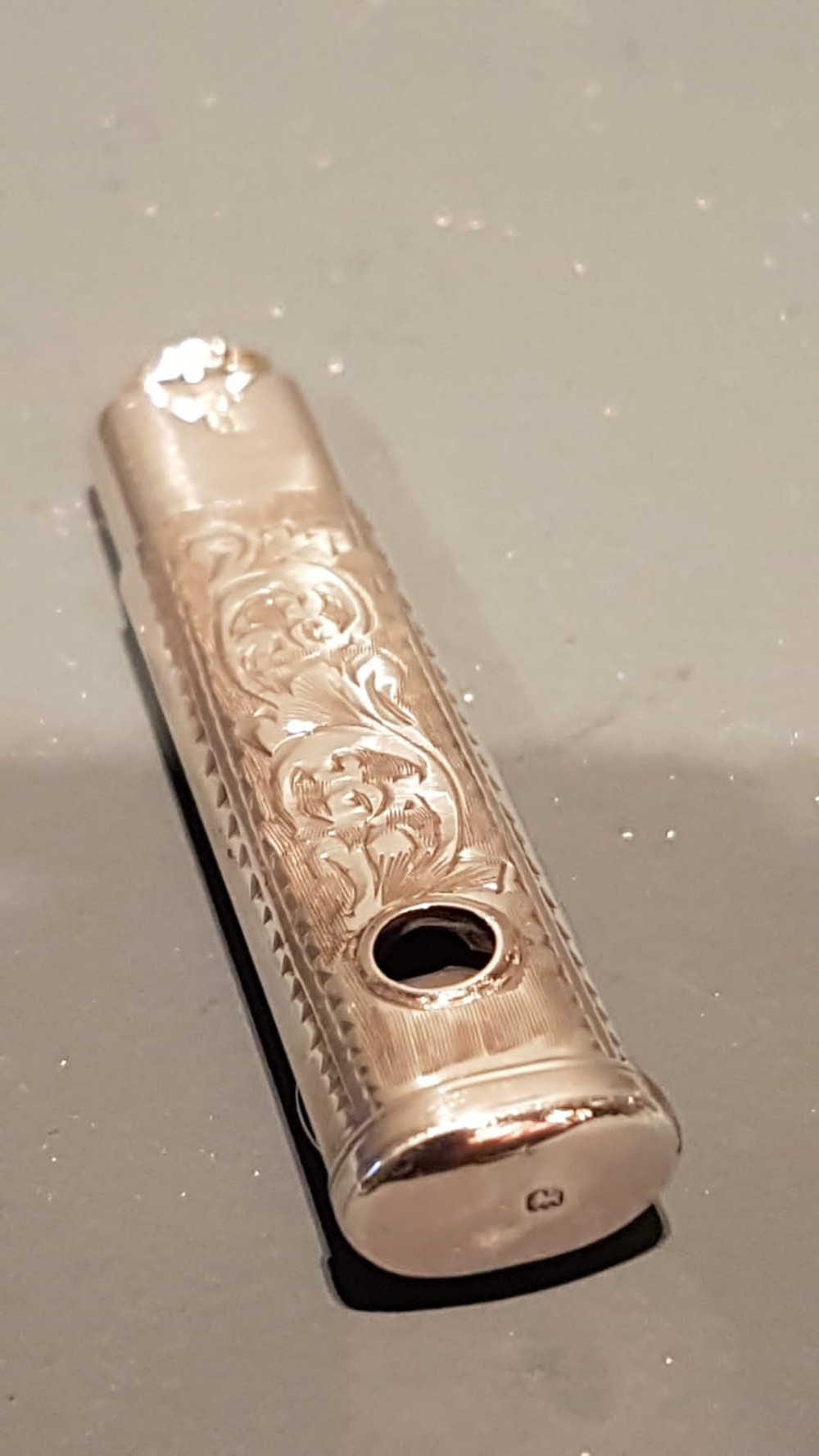 Victorian Silver Cheroot Cutter