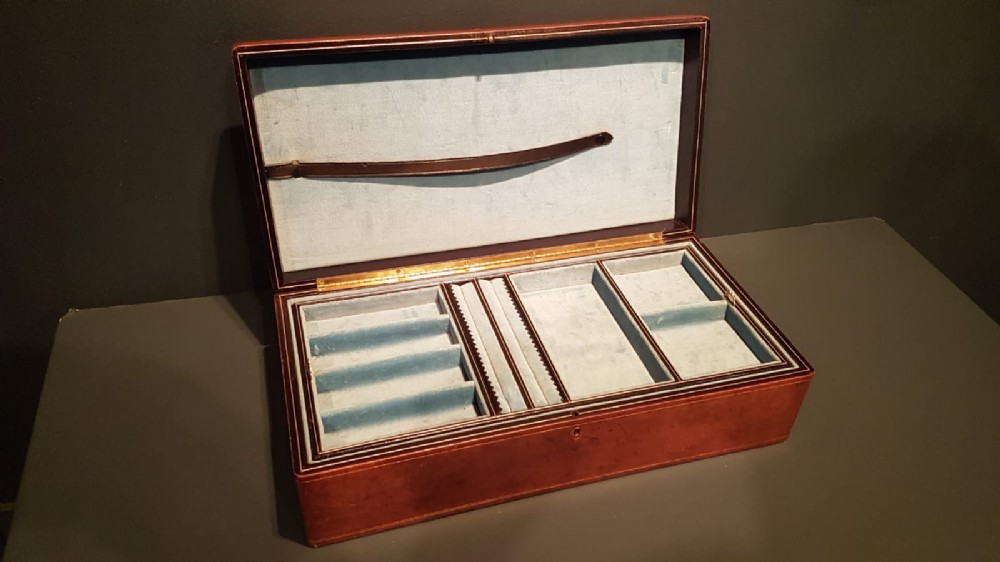 Superb Liberty's Leather Jewellery Box