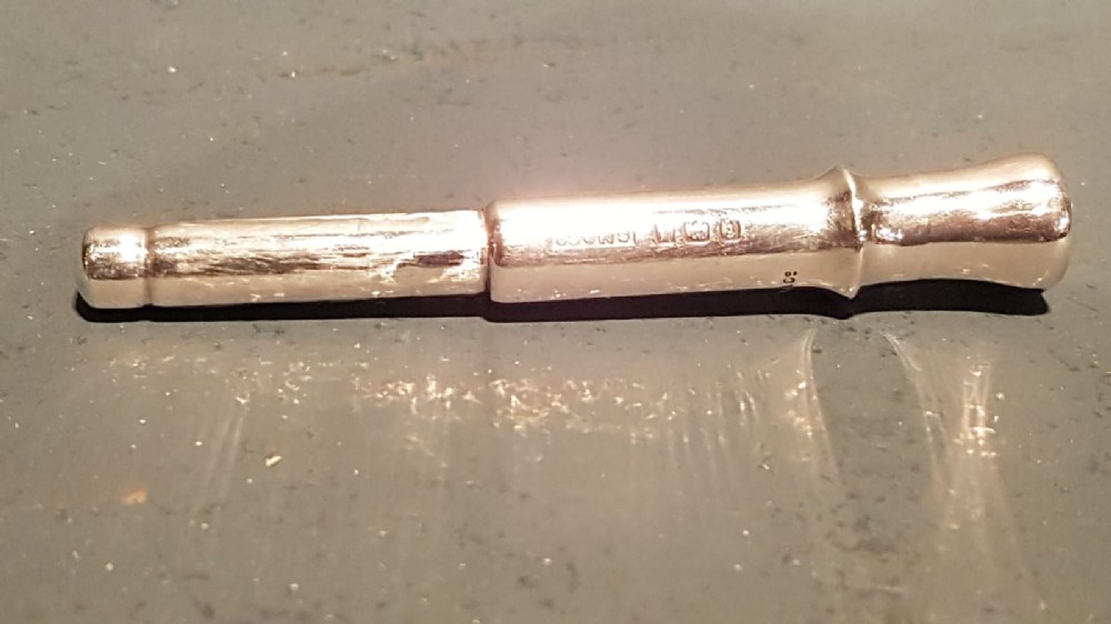Sampson Morden Silver Telescope Cigar Piercer