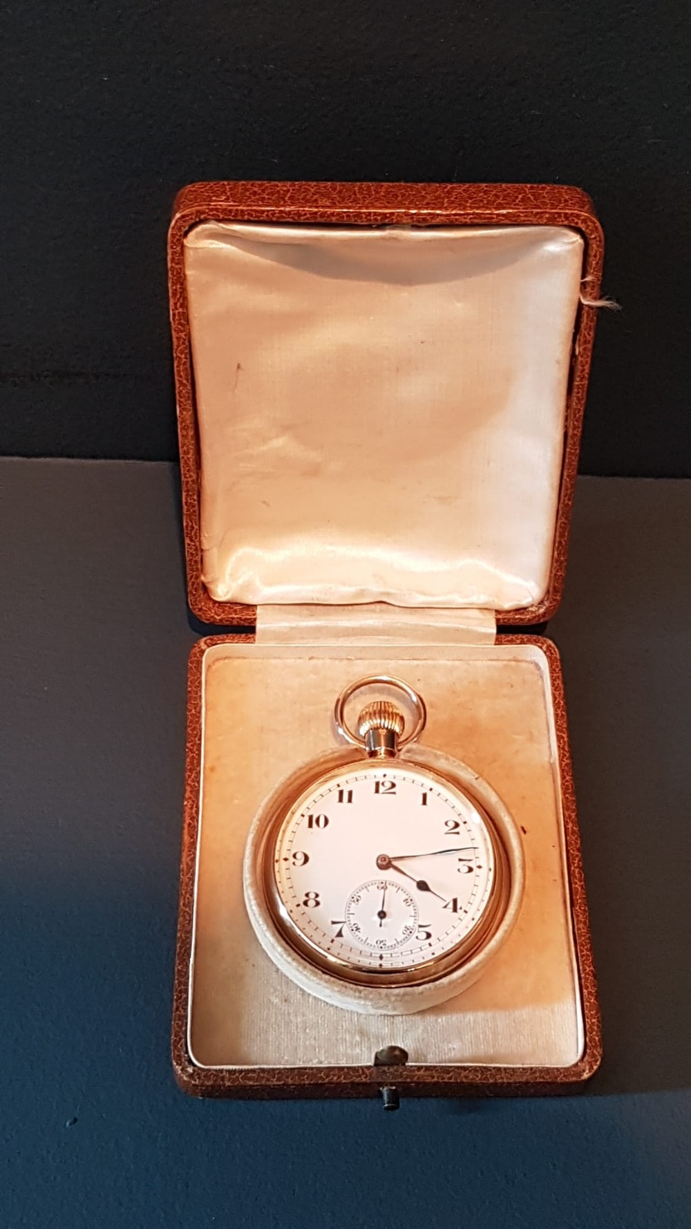 George V Period 9ct Gold Pocket Watch