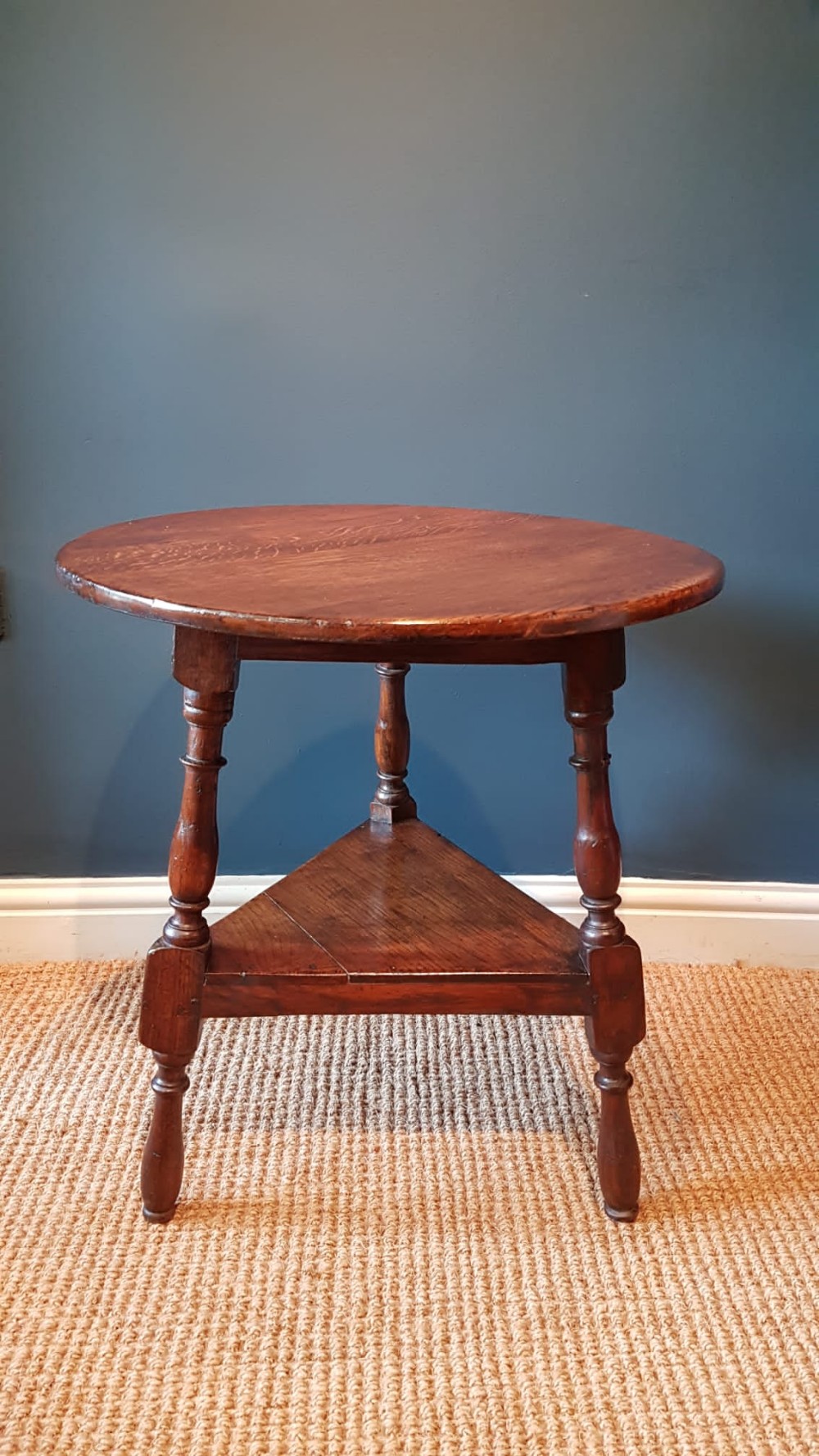 George III Oak Cricket Table