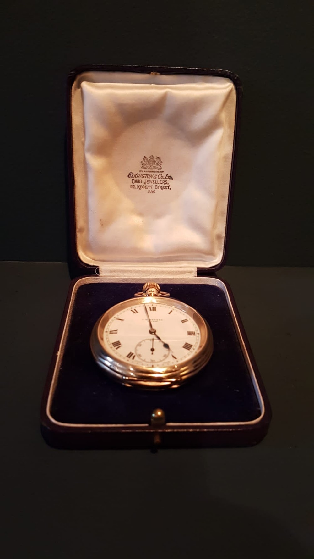 Fine Quality 9ct Gold Benson Pocket Watch