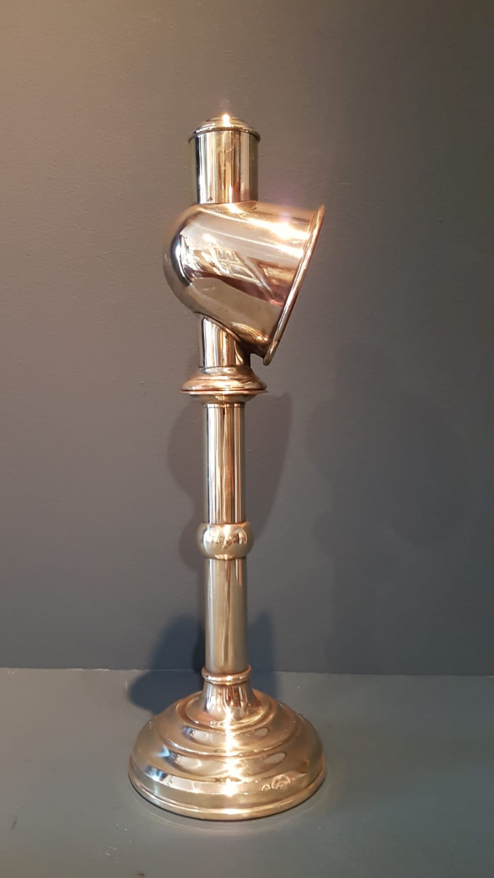 Victorian Brass Student Lamp