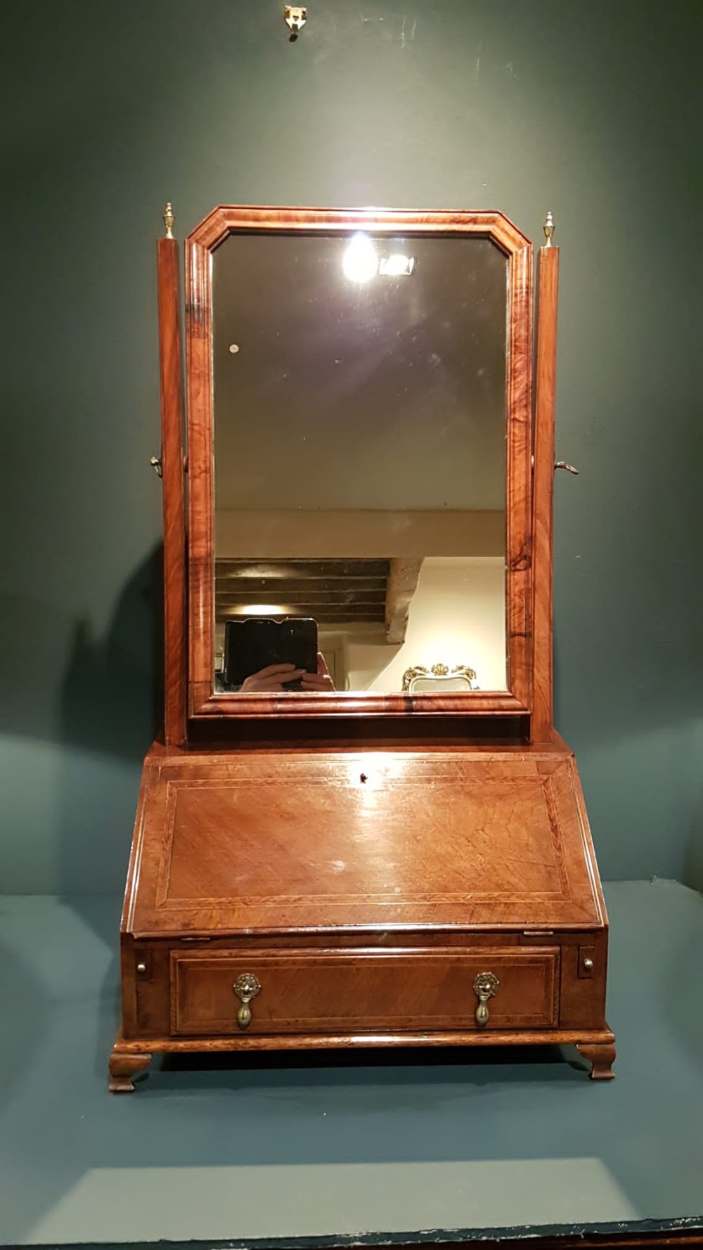 Walnut Bureau Mirror