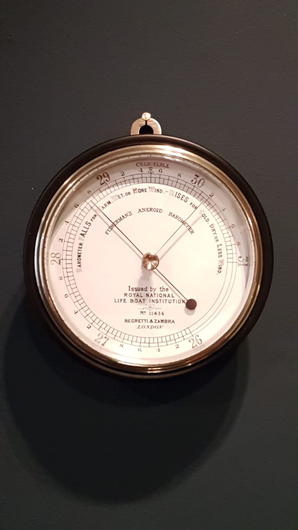 Negretti & Zambra RNLI Barometer