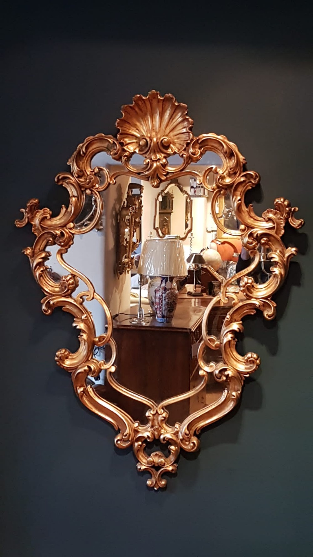 Superb Timber Gilt Mirror