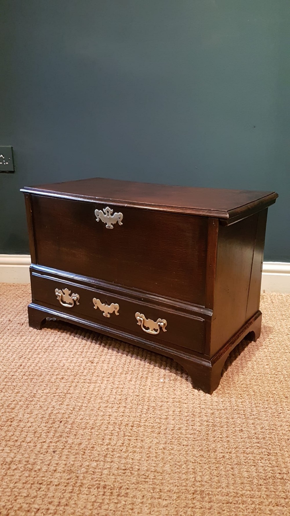 George I Oak Coffer Bach