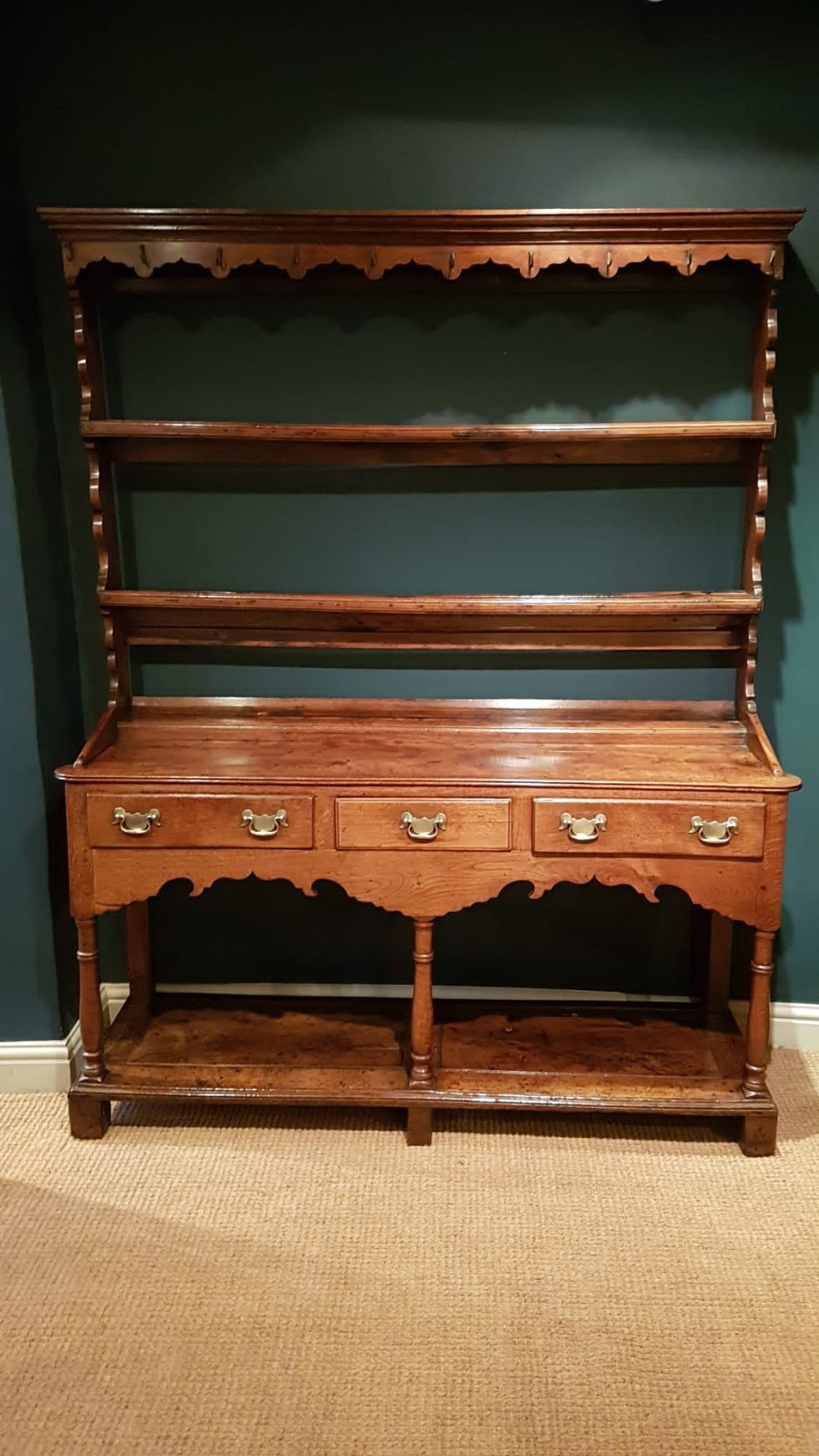 George III Oak Montgomeryshire Oak Dresser