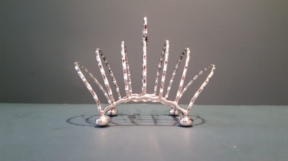 Superb George V Silver Toast Rack