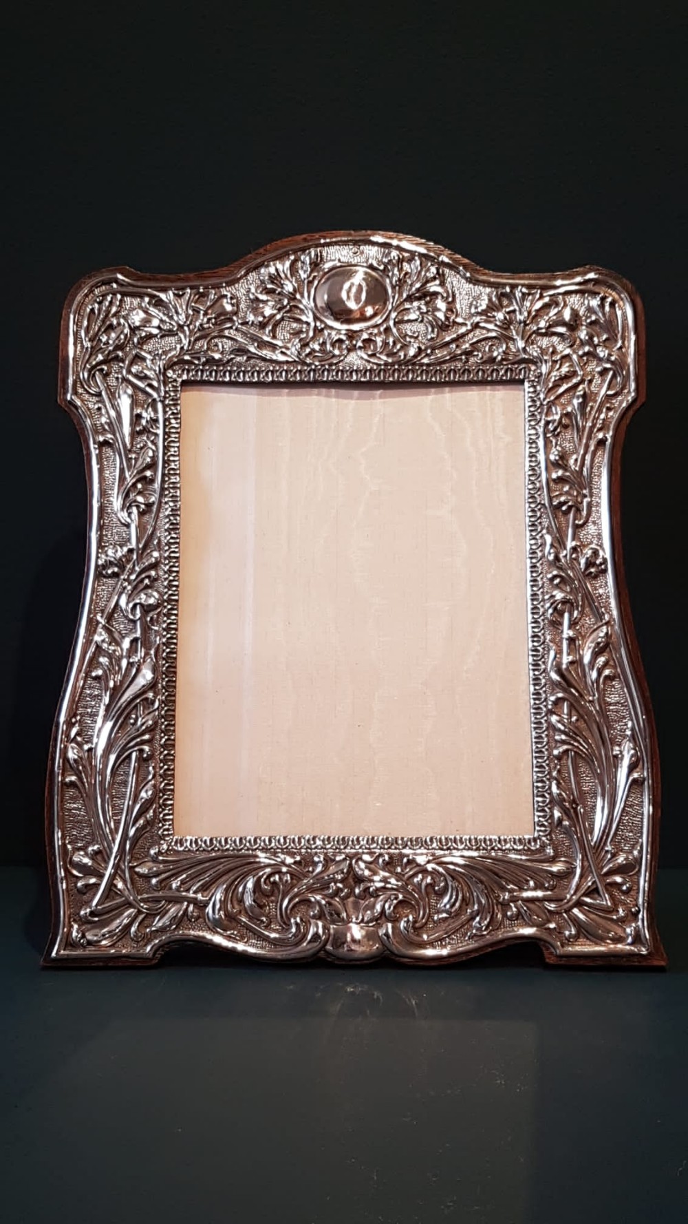 Large Edwardian Silver Photo Frame