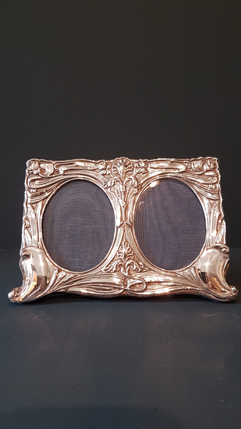 Edwardian Silver Art Nouveau Picture Frame