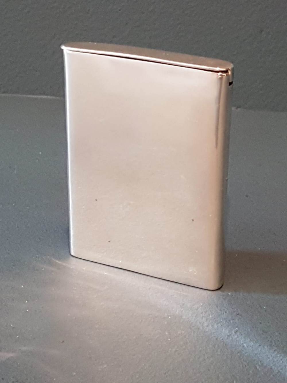 Victorian Silver Snap Top Card Case