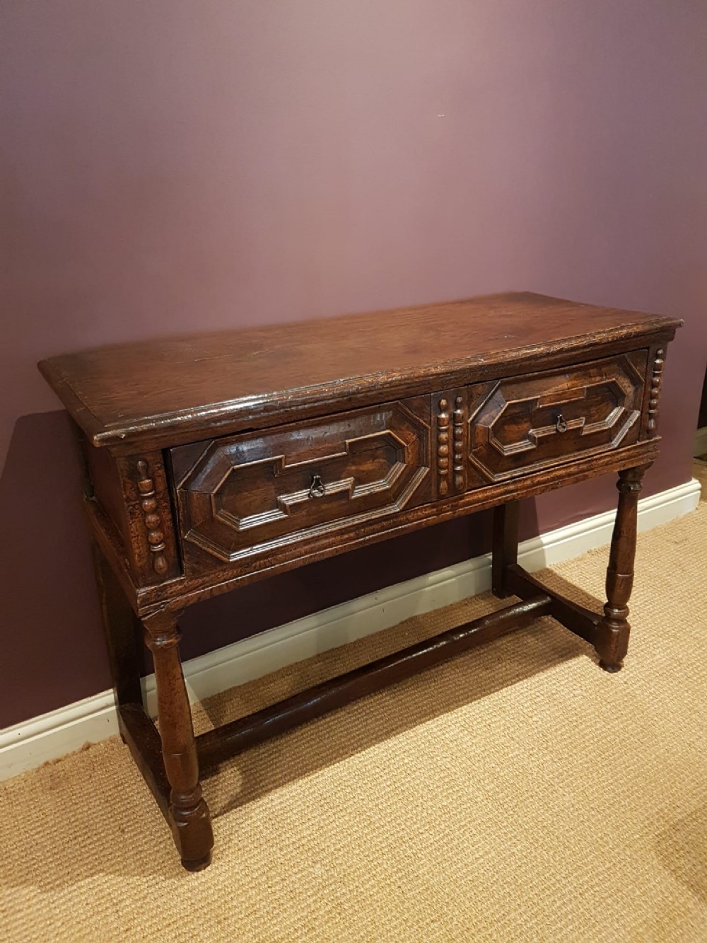 Superb James II Oak Dresser