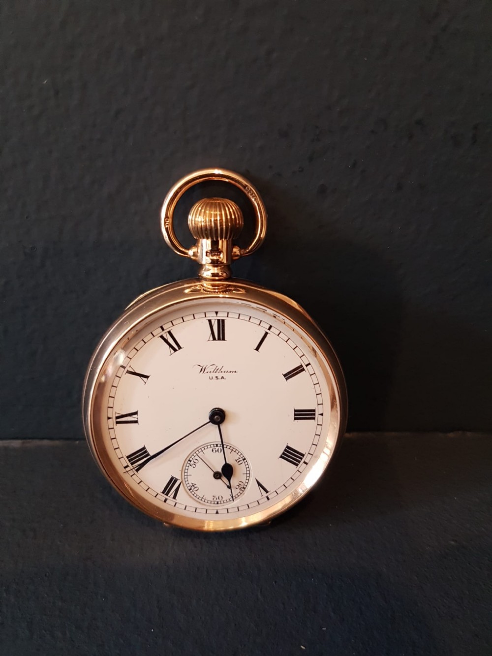 9ct Gold Waltham Pocket Watch