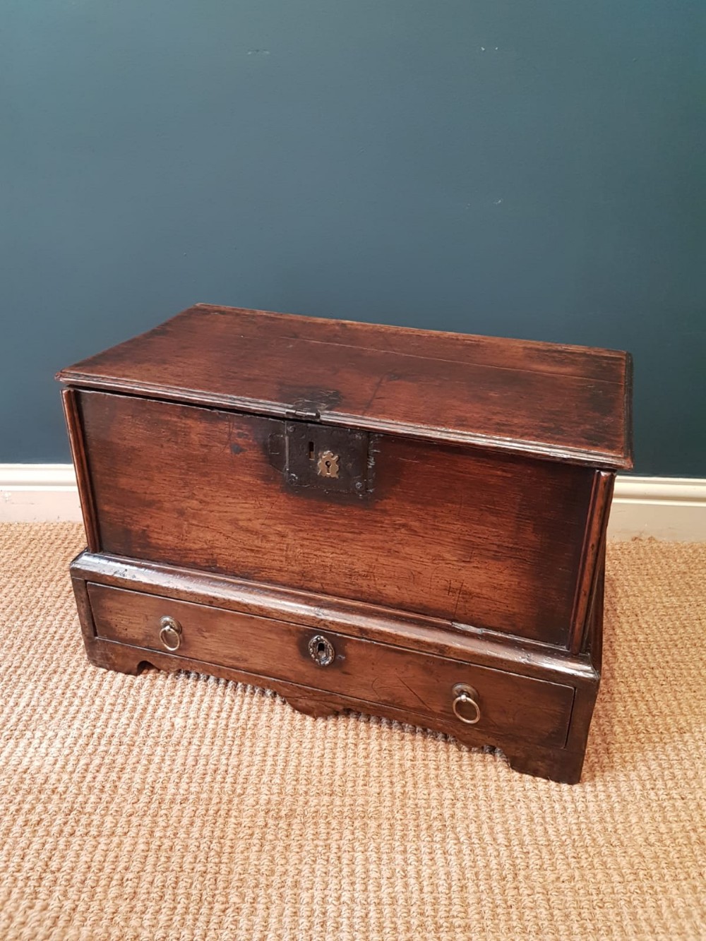Georgian Oak Coffer Bach