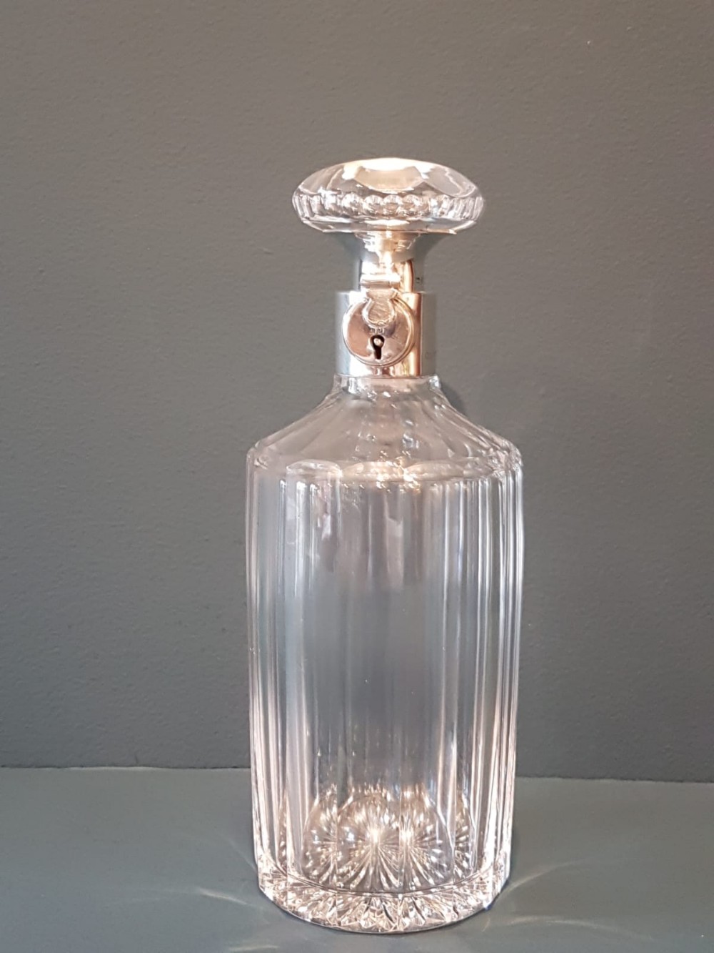 Rare Hukin and Heath Locking Decanter
