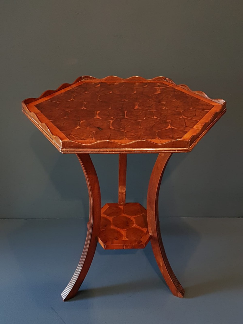 Oyster Walnut Occasional Table By Charles Tozer