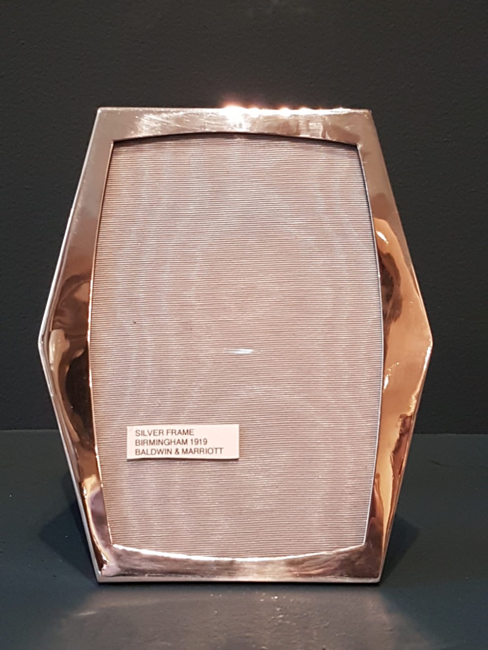 George V Period Silver Photo Frame