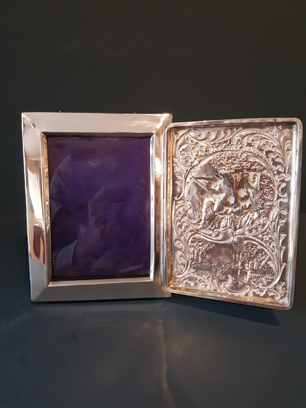 William Comyns Silver Photo Frame