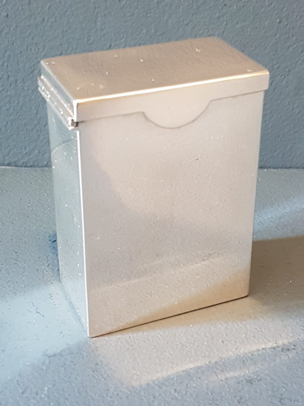 Victorian Silver Card Box