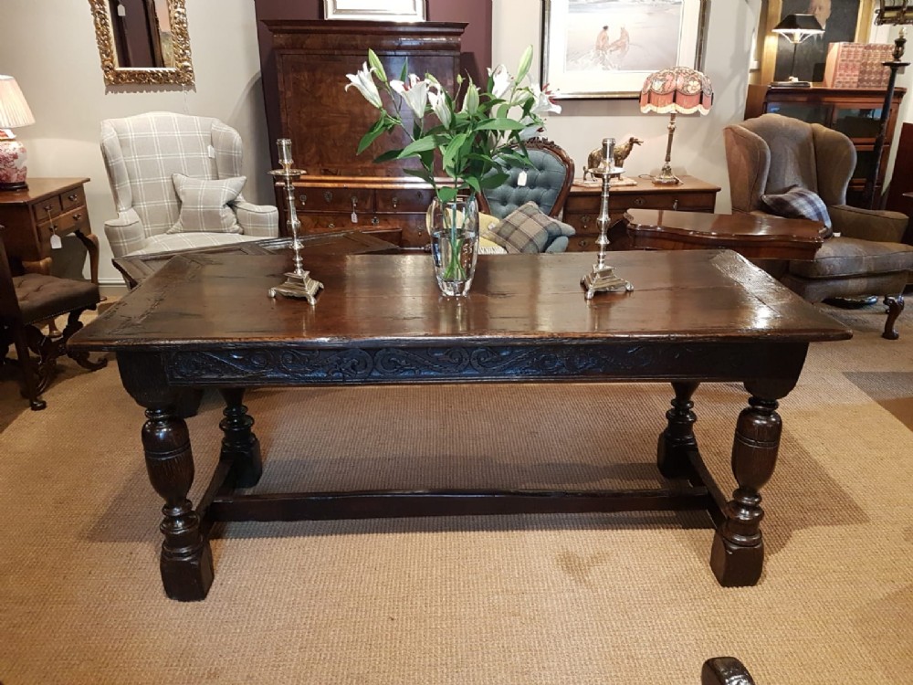 Period Oak Refectory Table