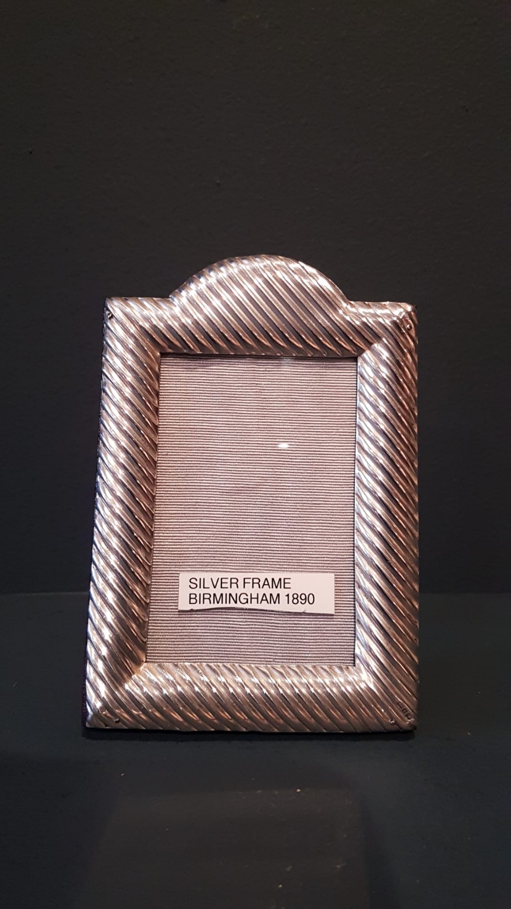 Victorian Silver Photo Frame