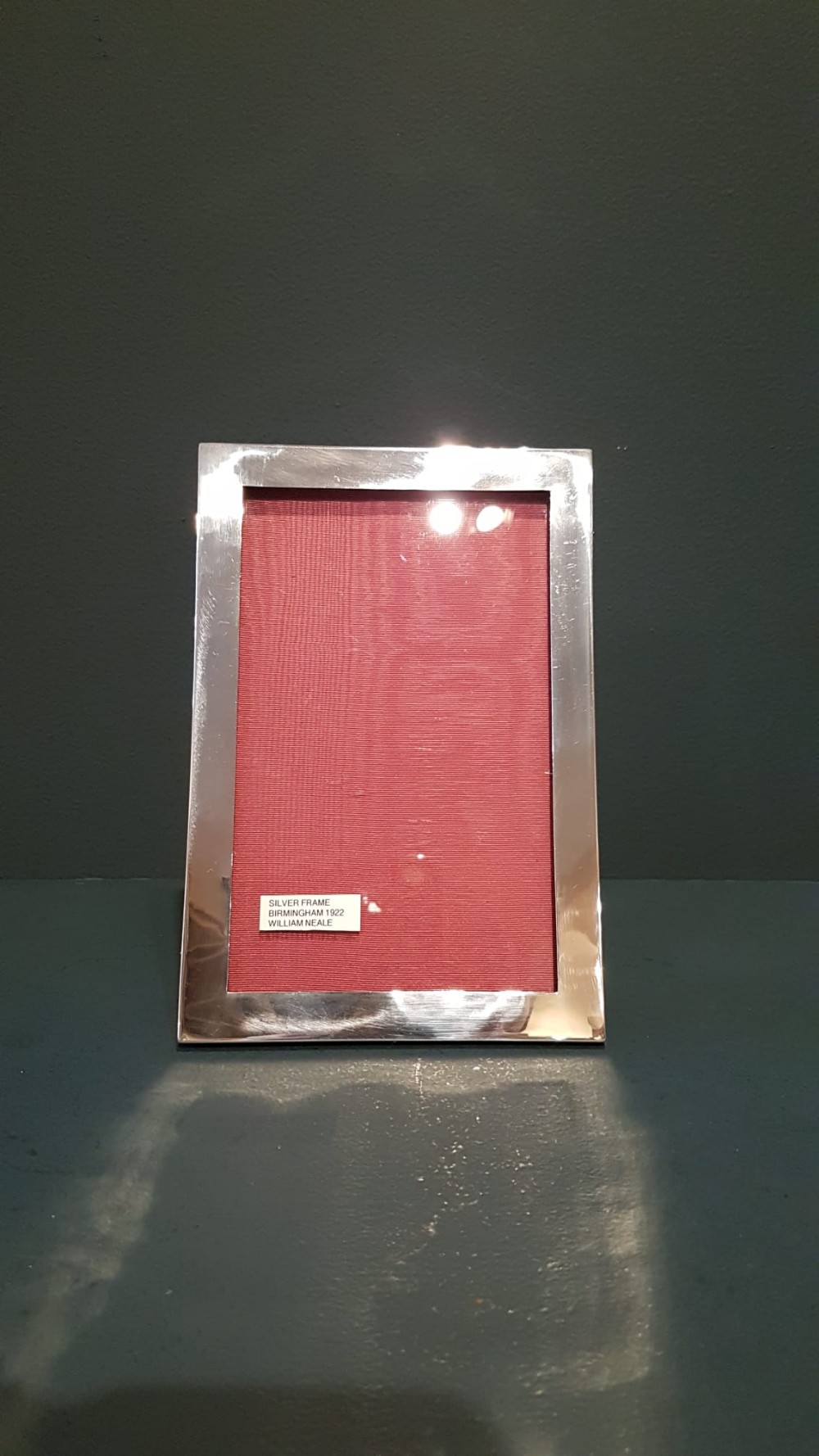 George V Silver Photo Frame