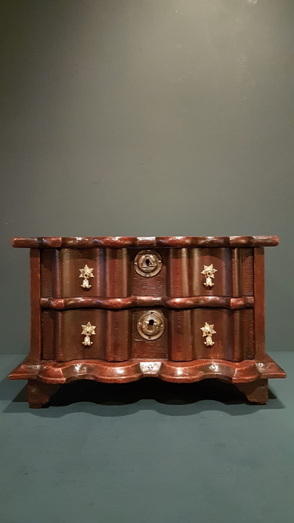George I Oak Table Top Chest