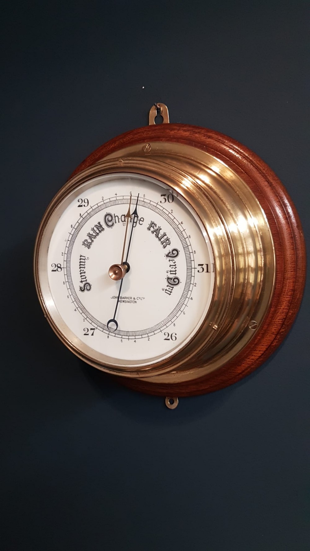 Barkers of Kensington Bulkhead Barometer