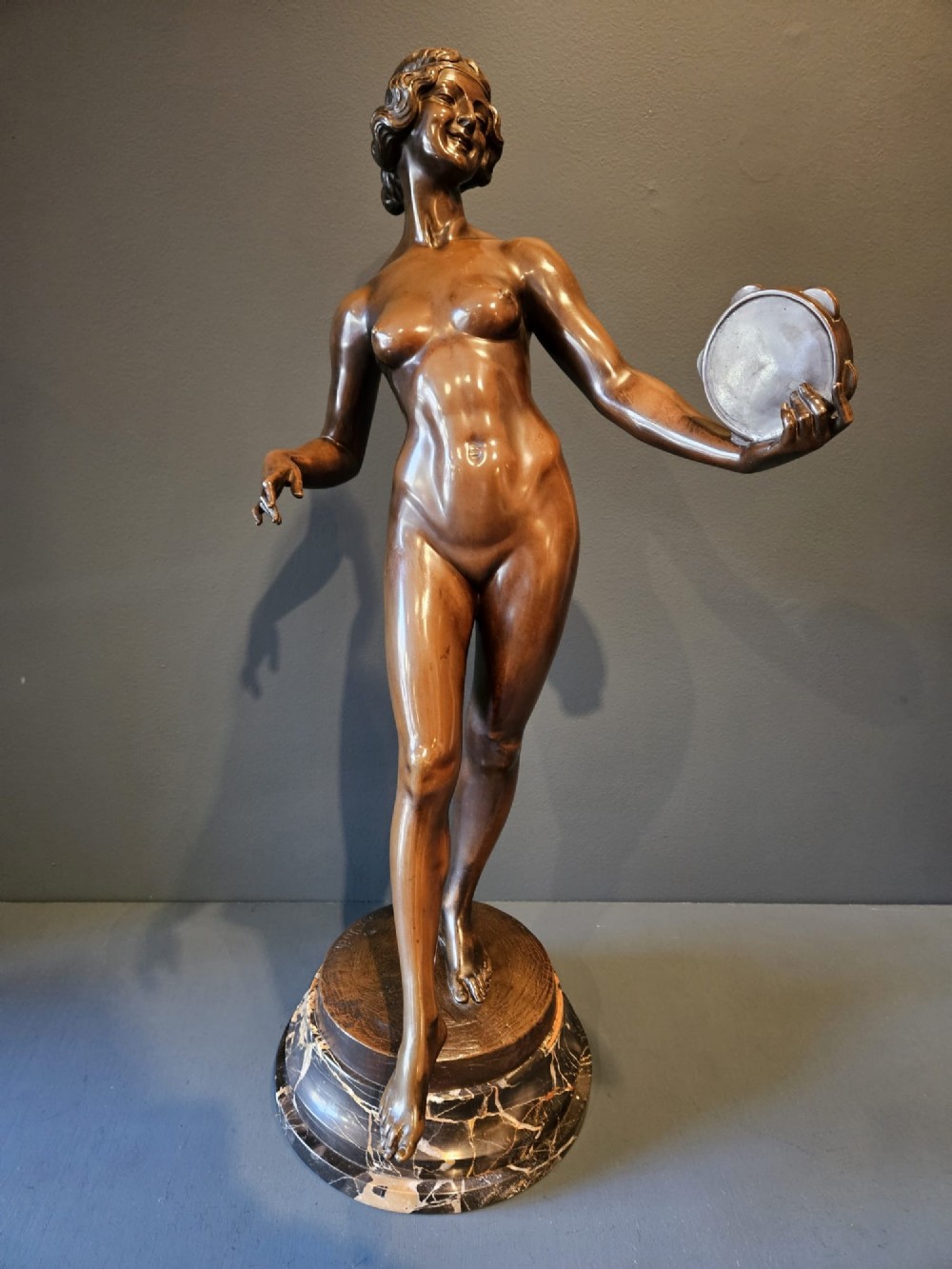 1920`s Bronze By Bruno Zach
