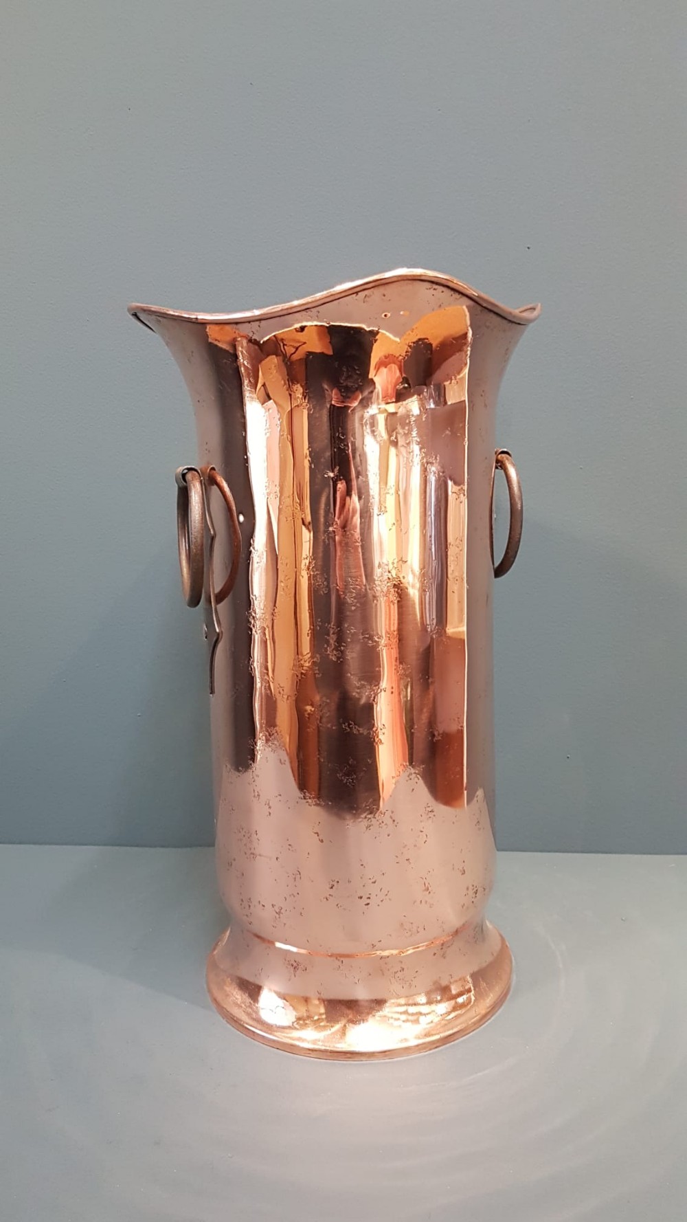 Copper Arts and Crafts Stick Stand