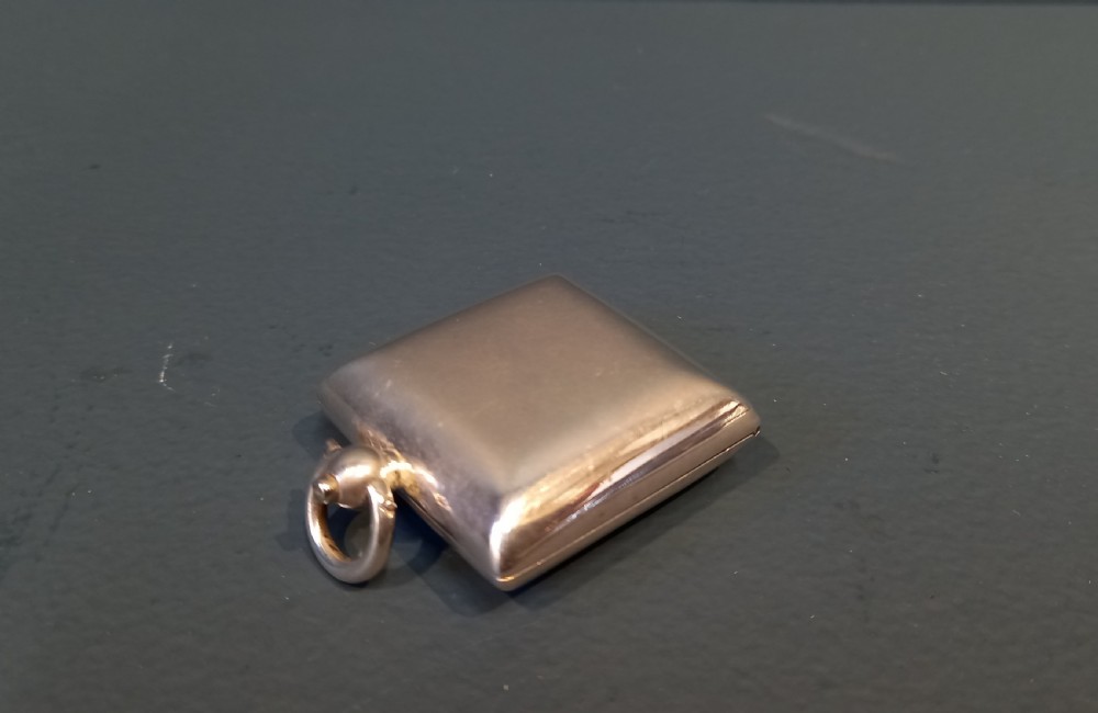 IMMACULATE EDWARDIAN PERIOD SILVER SOVEREIGN CASE View V