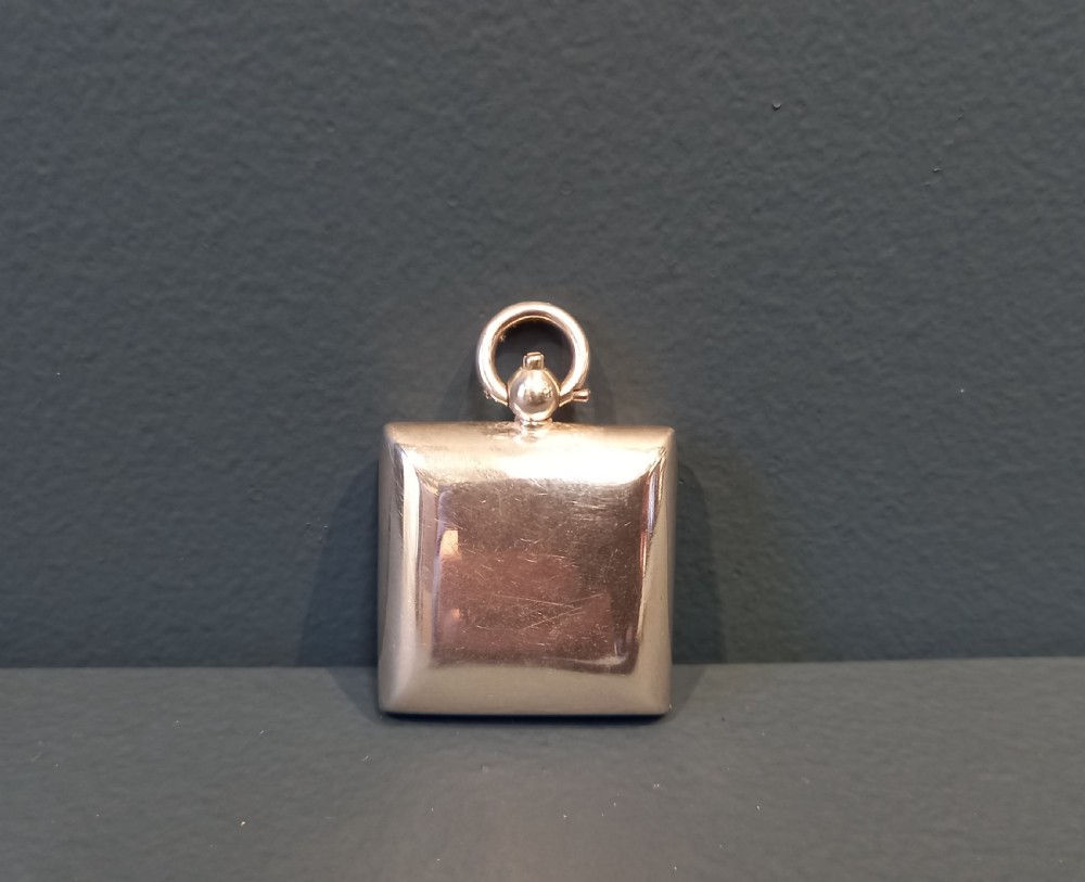 IMMACULATE EDWARDIAN PERIOD SILVER SOVEREIGN CASE View VII