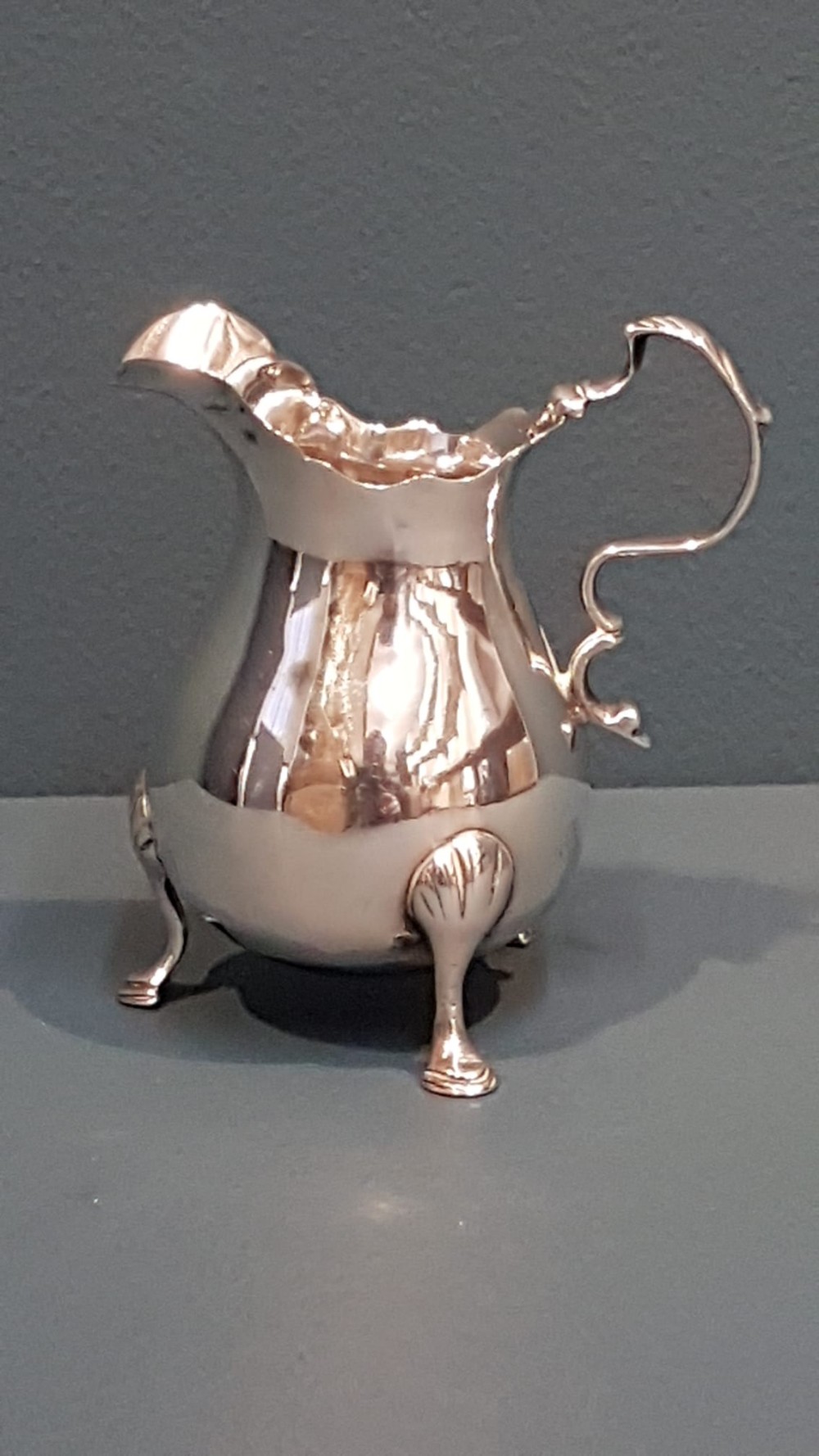 George II Silver Cream Jug