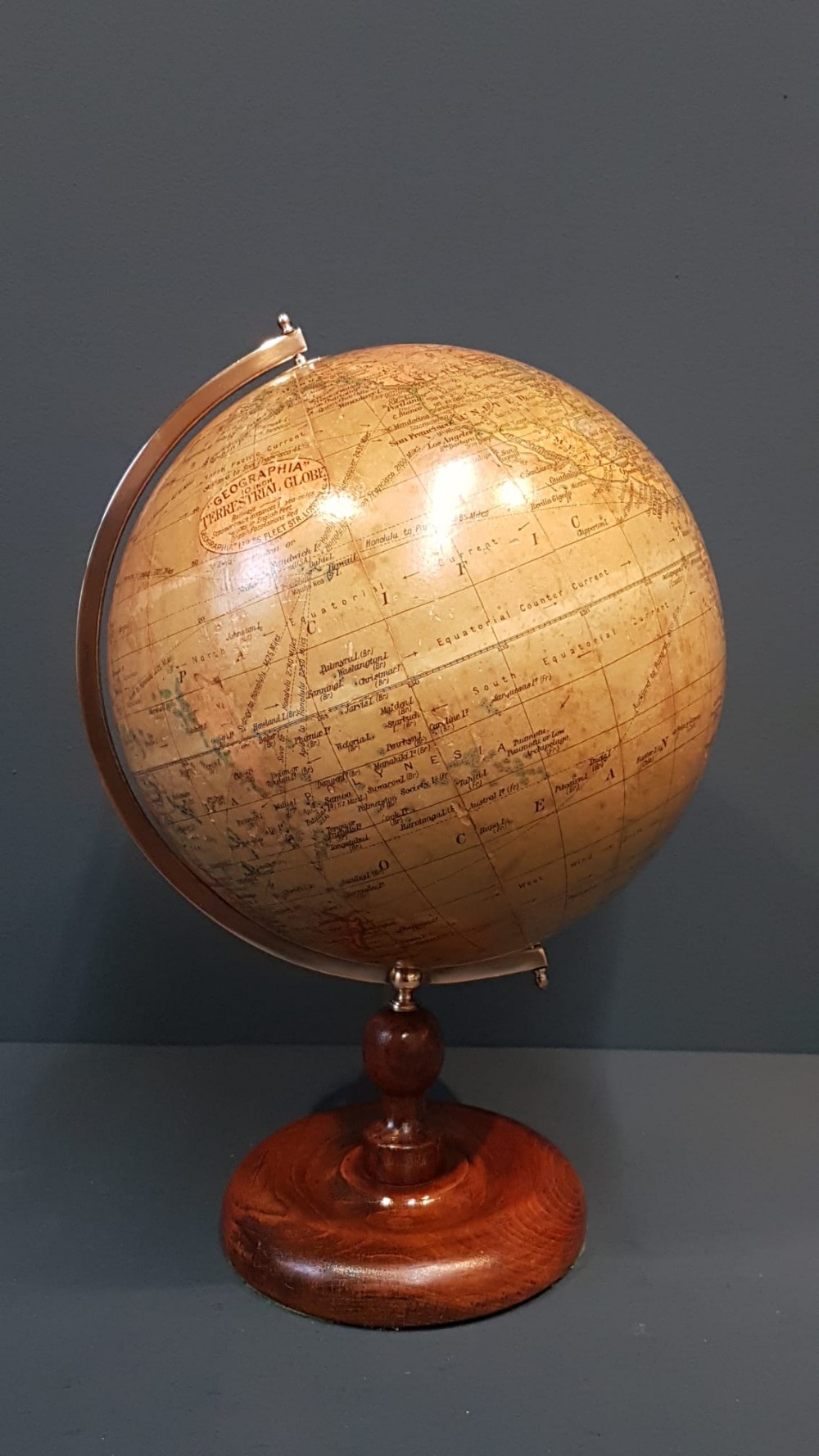 1930's Geographia Globe