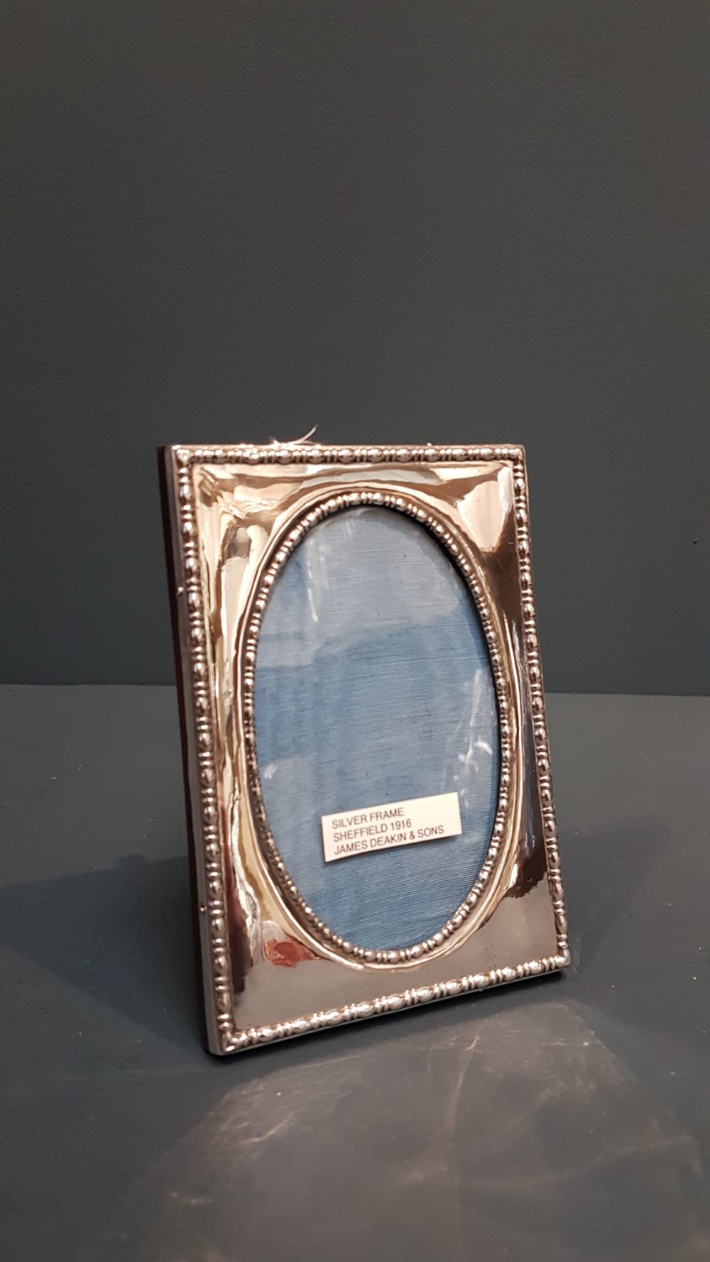 George V Silver Photo Frame