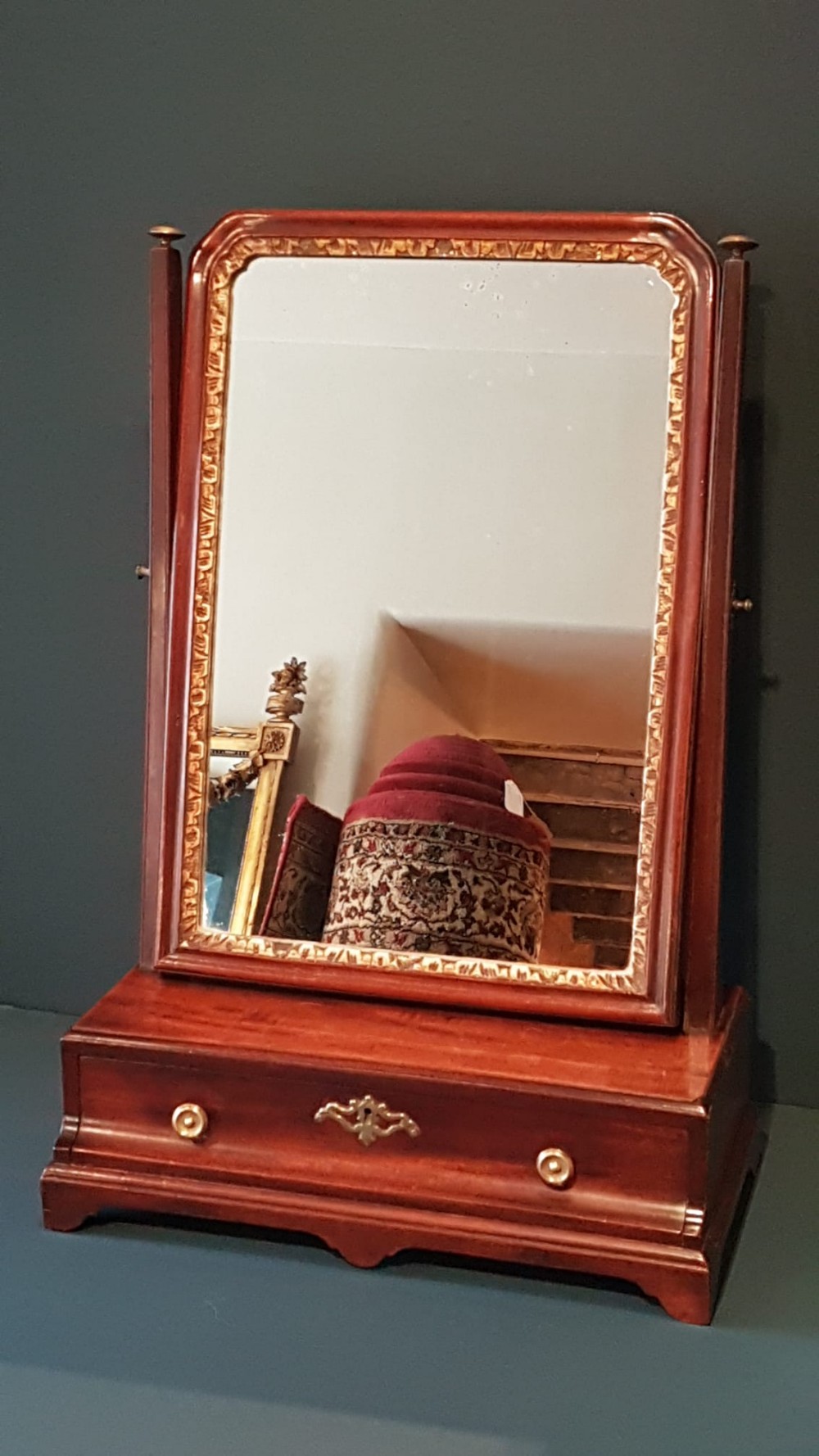 George III Mahogany Toilet Mirror