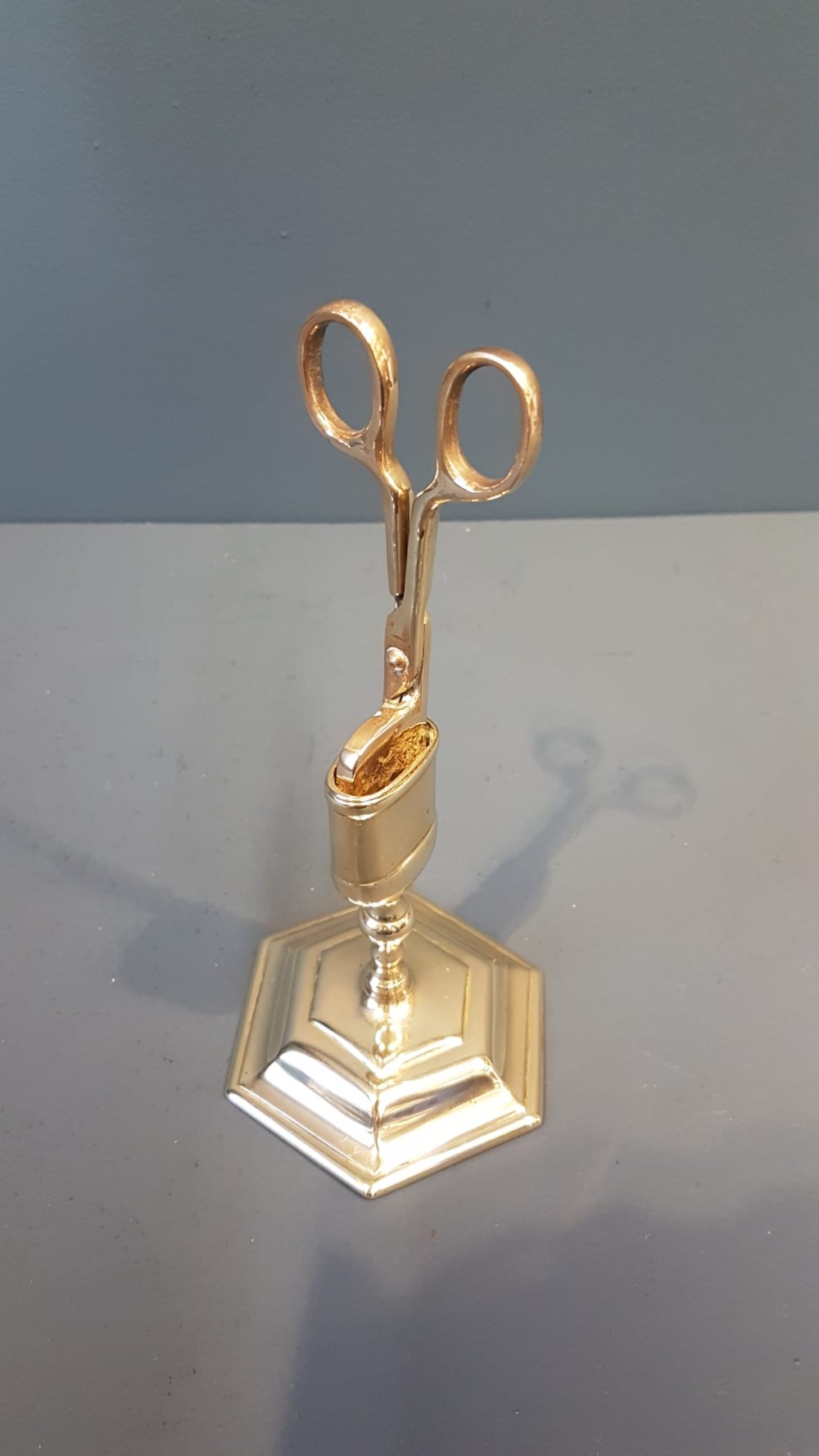 Georgian Snuffers and Stand