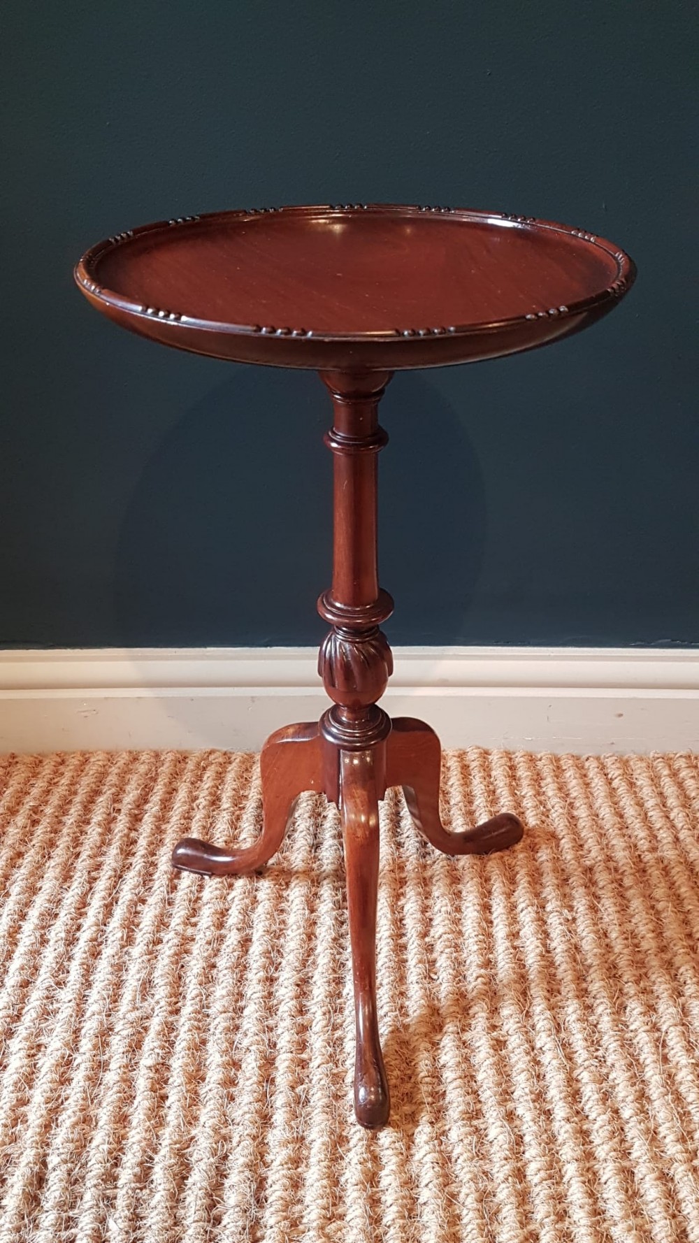 Quality Edwardian Mahogany Wine Table