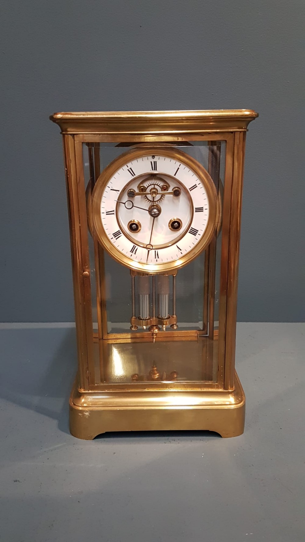 Victorian Four Glass Clock