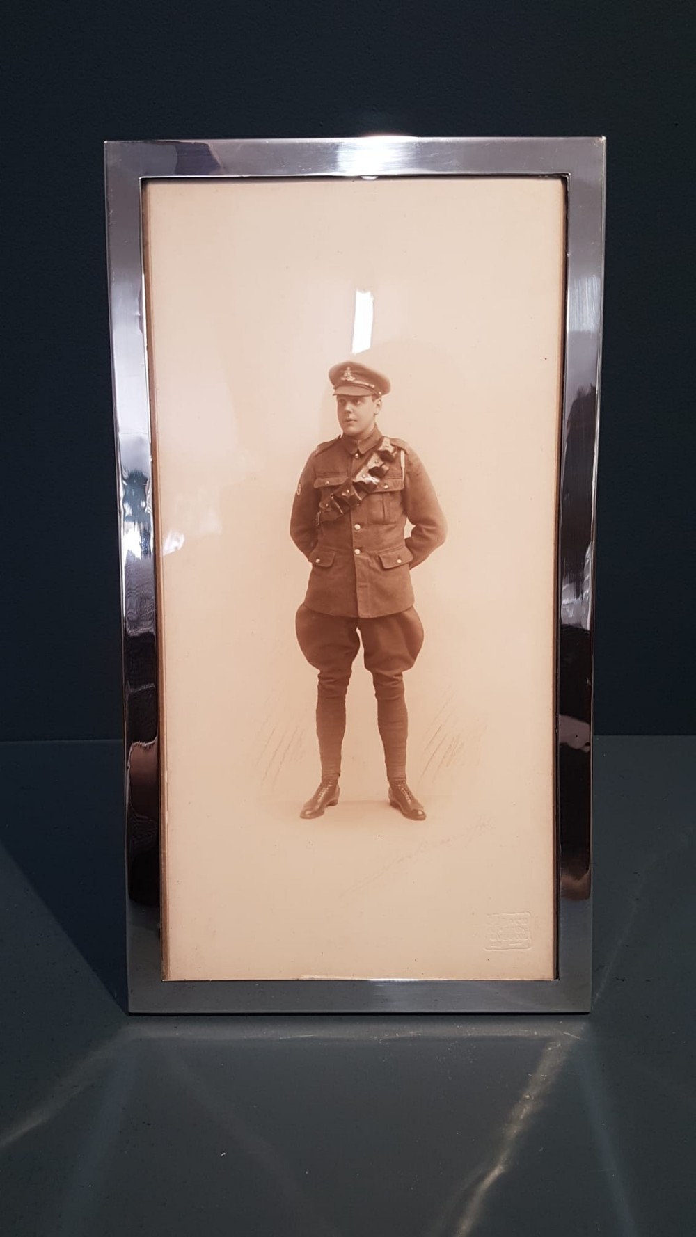 Sampson Morden Silver Photo Frame