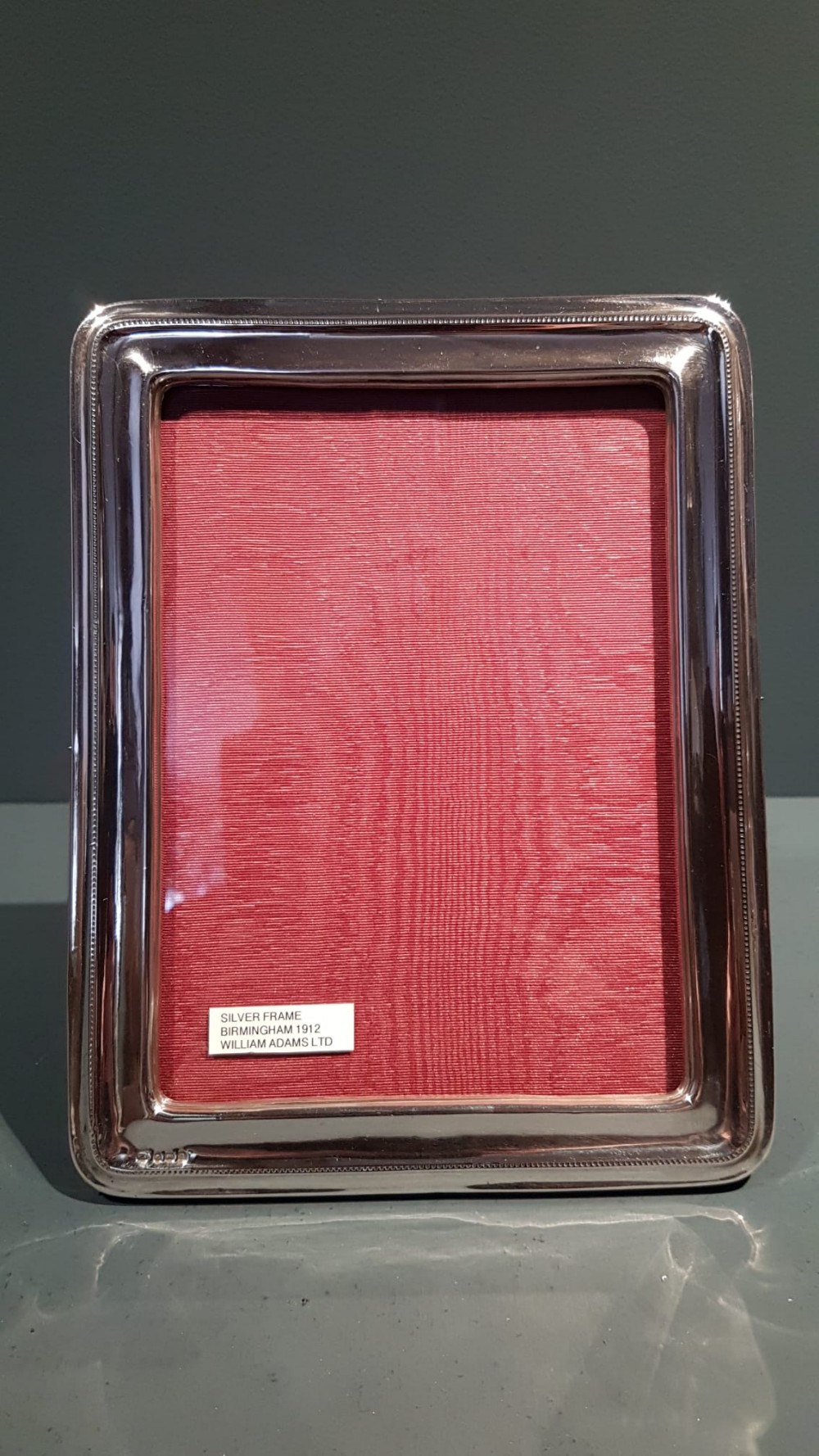 George V Silver Frame