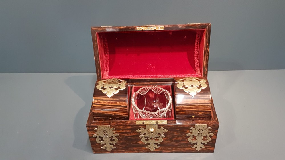 Fine Quality Early Victorian Tea Caddy