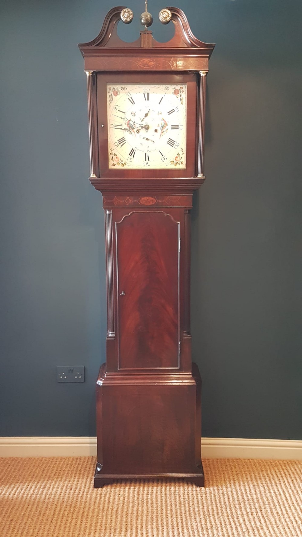 Fine Quality George III Mahogany 8 Day Longcase Clock
